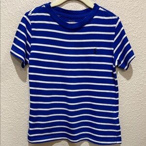 Polo by Ralph Lauren Kids Navy and White Striped Tee